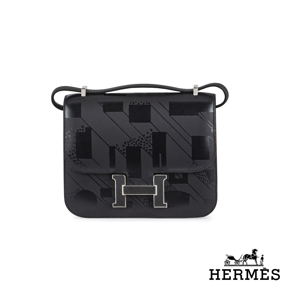 Hermès Limited Edition Constance 18cm On A Summer Night PHW